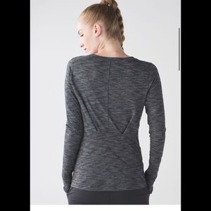 Lululemon & Go Everywhere Dark Gray Long Sleeve 10